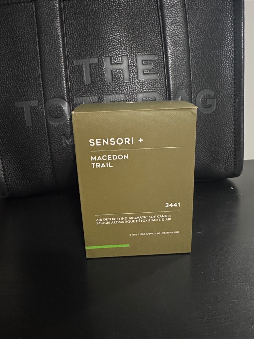 SENSORI+ Air Detoxifying Aromatic Soy Candle in Macedon Trail 3441